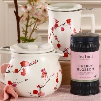 Set cadou de ceai Cherry Blossom