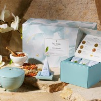 Gift set Wellbeing - Cutie cadou cu ceai si accesorii ceai