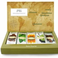 Cutie cu 15 infuzii de ceai Single Steeps World of Teas