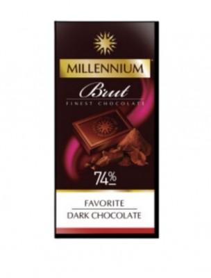 Millennium Tableta Ciocolata Dark Cacao 74% 100g