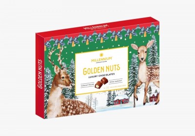 Millennium Praline Sweets Golden Nut Christmas 145g