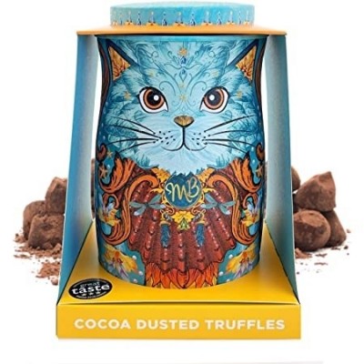 Cutie metalica cu trufe din cocos Monty Bojangles Persian Blue Cat Coconut Crush 135g