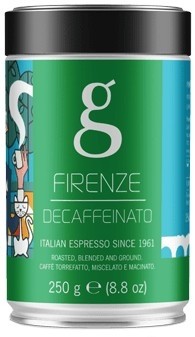 Cafea macinata decofeinizata Firenze Decaf Golden Brasil 250G