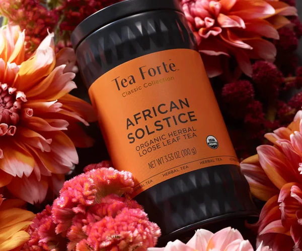 Ceai rooibos si fructe de padure, African Solstice, ECO - Tea Forte - imagine 3