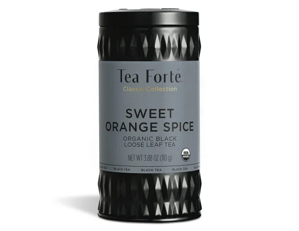 Ceai negru cu portocala si scortisoara, Sweet Orange Spice - Tea Forte - imagine 3