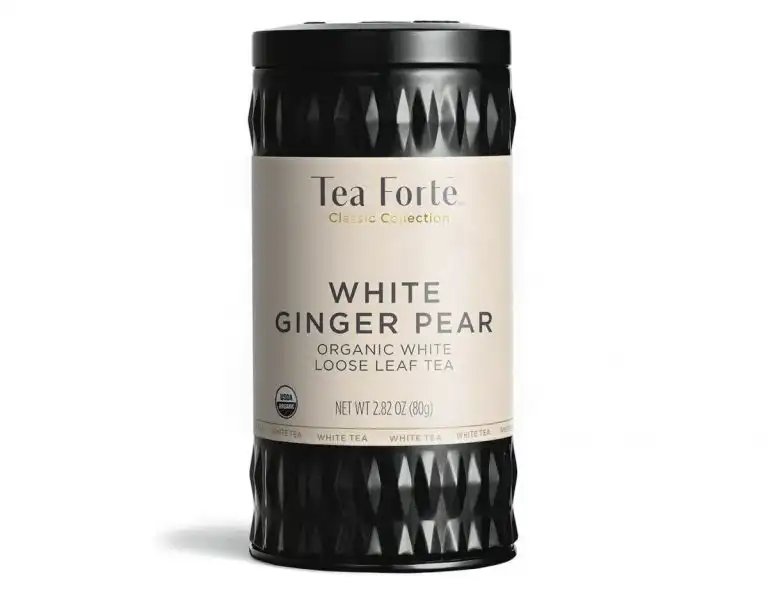 Ceai alb cu ghimbir si pere, ECO, White Ginger Pear – Tea Forte