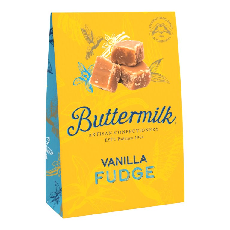 Caramele englezesti Fudge cu Vanilie Buttermilk 150g