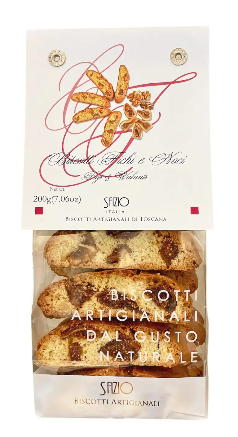Cantucci cu smochine si nuci Sfizio 200g