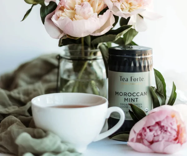 Ceai verde cu menta, Moroccan Mint, ECO - Tea Forte - imagine 4