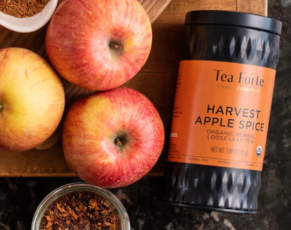 Infuzie de mere si condimente, Harvest Apple Spice, ECO - Tea Forte - imagine 3