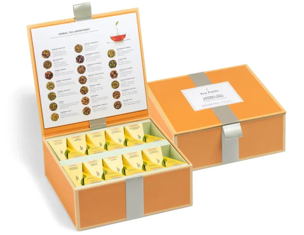 Ceai Herbal Tea Assortment - Tea Forte - Cufar cu 40 de piramide de
