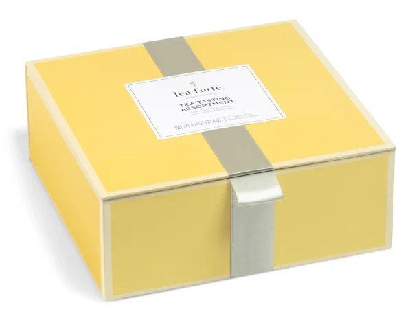 Ceai Tea Tasting Assortment - Tea Forte - Cufar cu 40 de piramide de ceai - imagine 6