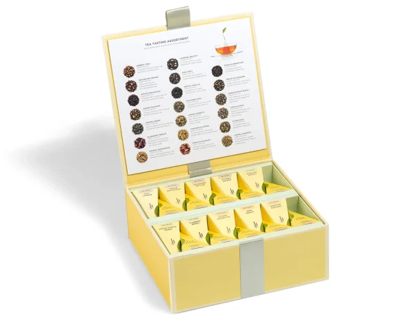Ceai Tea Tasting Assortment - Tea Forte - Cufar cu 40 de piramide de ceai - imagine 5
