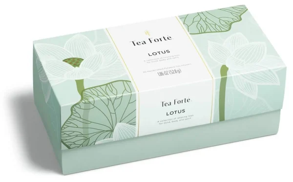 Cutie cu 20 de piramide de ceai  Lotus ECO - Tea Forte - imagine 3