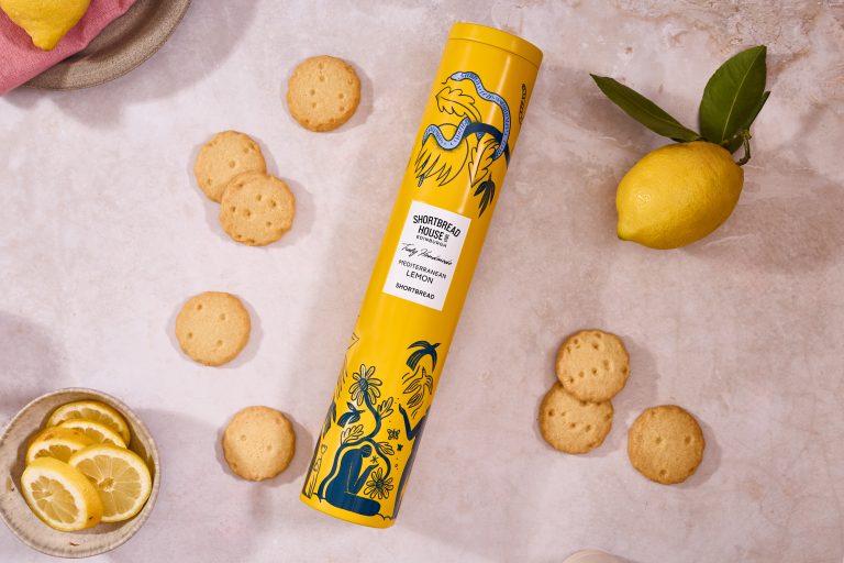 Biscuiti Artizanali cu unt si lamaie Shortbread Eden 250g