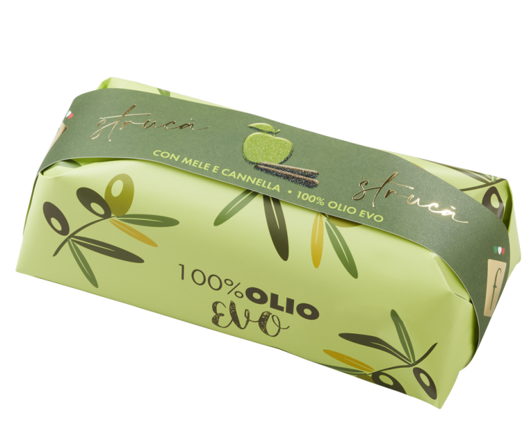 Cozonac Struca Filippi cu mere si scortisoara 500g