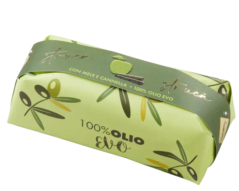 Cozonac Struca Filippi cu mere si scortisoara 500g