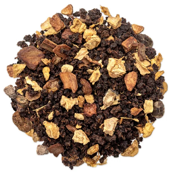 Ceai negru cu condimente orientale, Bombay Chai, ECO - tea Forte - Cutie metalica cu ceai - imagine 2