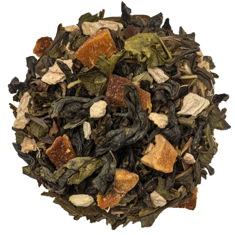 Ceai verde cu mango si piersica, Green Mango Peach, ECO – Tea Forte