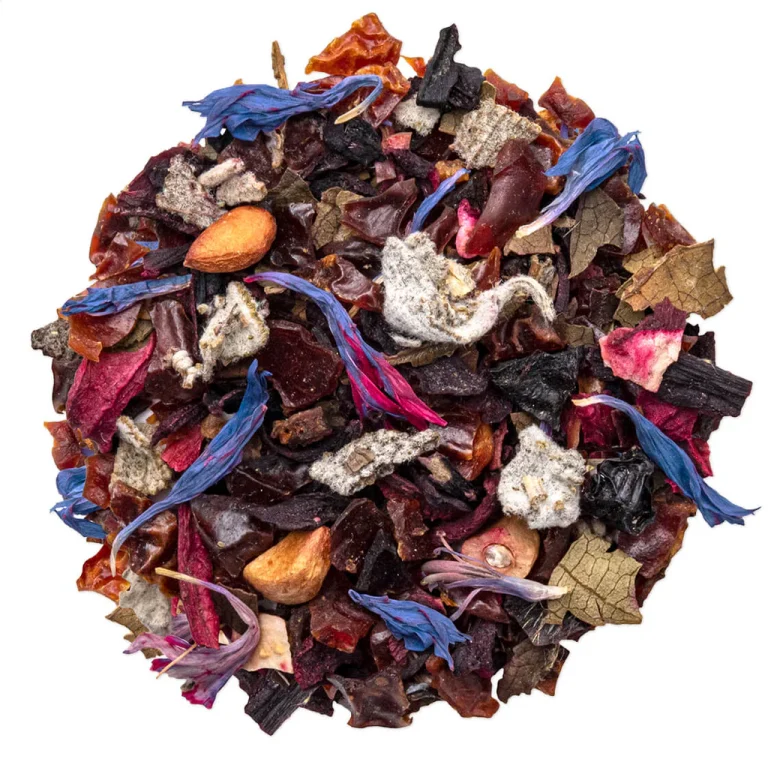 Ceai rece Tea Over Ice Blueberry Merlot, Tea Forte – Cutie cu 5 piramide de ceai rece