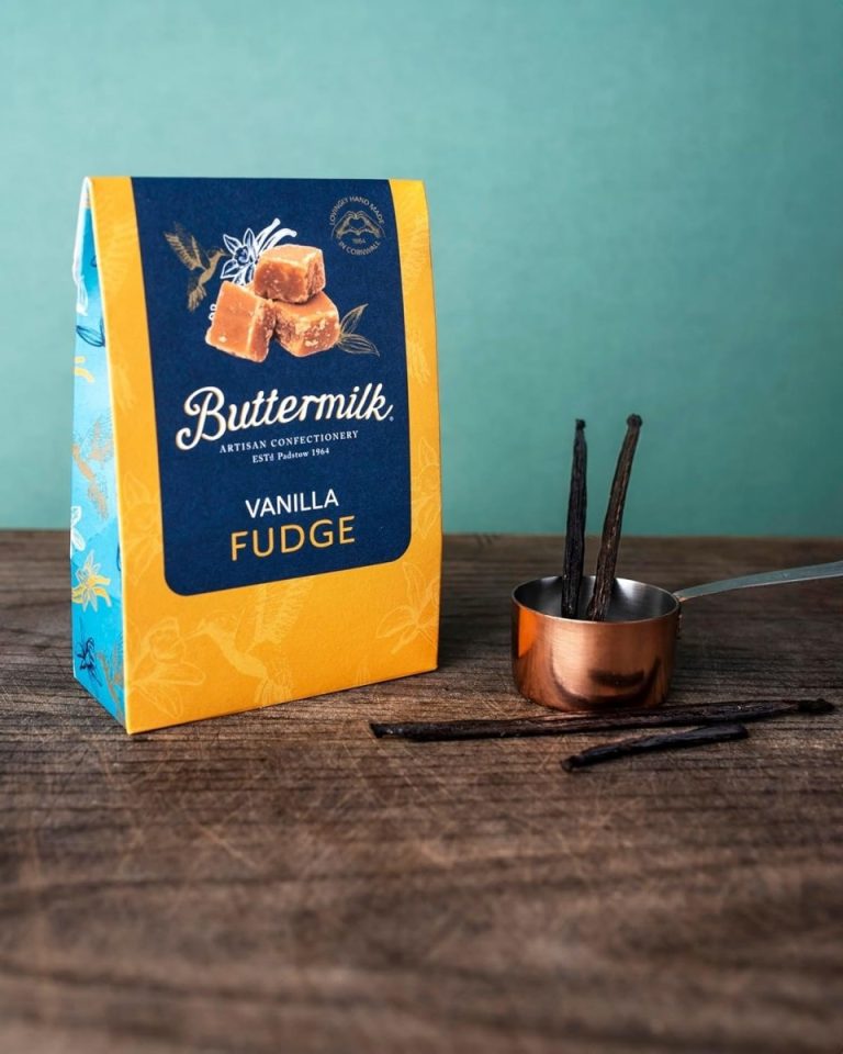 Caramele englezesti Fudge cu Vanilie Buttermilk 150g