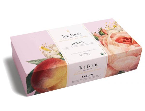 Ceai organic Petite Ribbon Jardin ECO - Tea Forte - Cutie cu 10 piramide de ceai - imagine 2