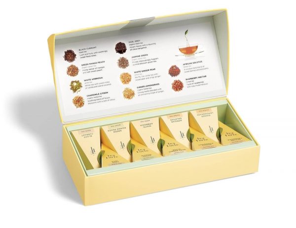 Ceai Tea Tasting Assortment - Tea Forte - Cutie cu 10 piramide de ceai - imagine 2