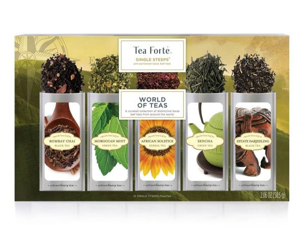 Cutie cu 15 infuzii de ceai World of Teas - Tea Forte