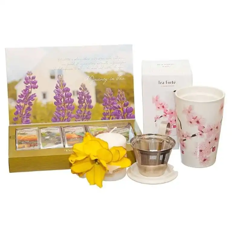 Pachet cadou cu ceai si cana ceai Herbal Collection Gift – Tea Forte