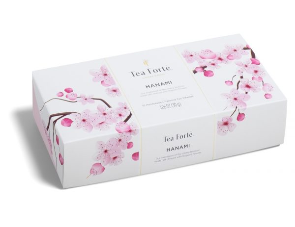 Ceai organic Petite Ribbon Hanami ECO - Tea Forte - Cutie cu 10 piramide de ceai