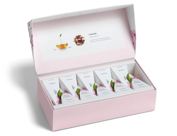 Ceai organic Petite Ribbon Hanami ECO - Tea Forte - Cutie cu 10 piramide de ceai - imagine 2