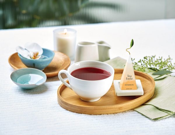 Ceai organic Petite Ribbon Box Wellbeing ECO - Tea Forte - Cutie cu 10 piramide de ceai oranic - imagine 4