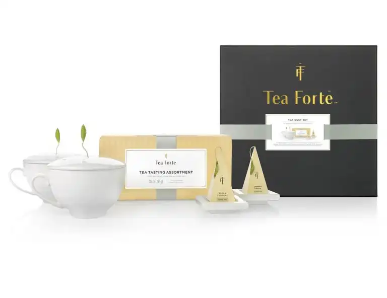 Pachet cadou cu ceai si accesorii ceai Duet gift set – Tea Forte