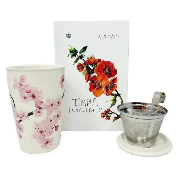 Timpul Simplitatii Hanami – Cadou cana si carte