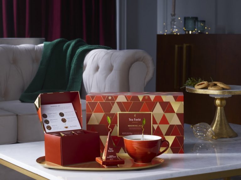Gift set Warming Joy 2024 – Cutie cadou cu ceai si accesorii ceai – Tea Forte