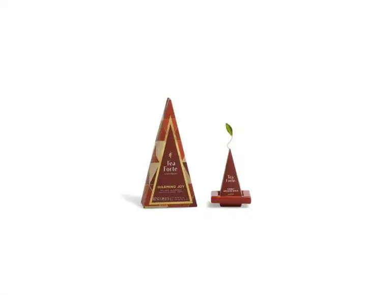 Ceai Petite Tea Tree Warming Joy 2024 – Tea Forte – Cutie cu 4 piramide de ceai