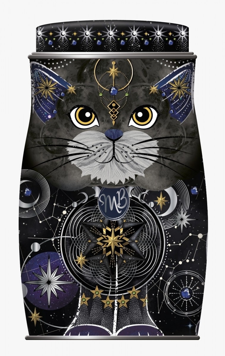 Cutie metalica cu Trufe Monty Bojangles Persian Cat Cosmic Blink Tin 135g