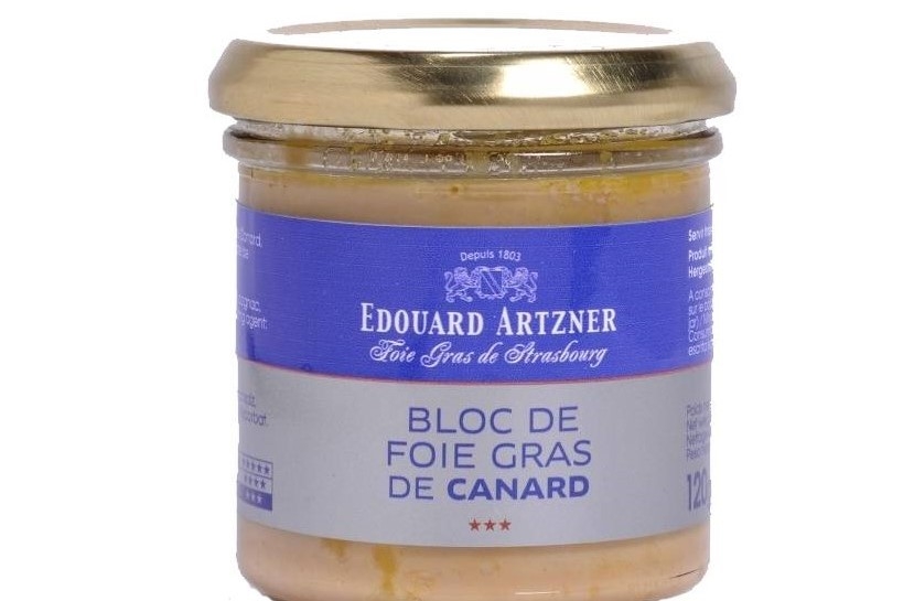 Edouard Artzner bloc de foie gras de rata 120 g