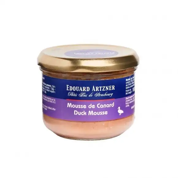 Edouard Artzner mousse din ficat de rata cu Kirsch de Alsacia 180g