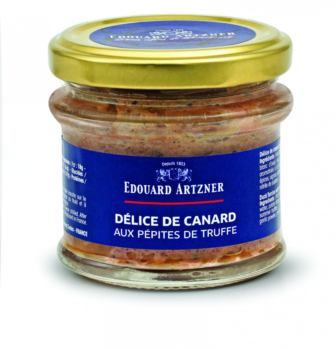 Edouard Artzner terina de rata cu trufe de padure 100g