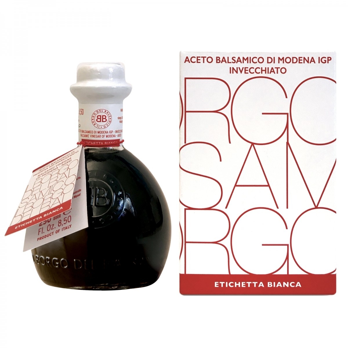 Aceto Balsamic Il Condimento Del Borgo Modena Bianca 250 Ml