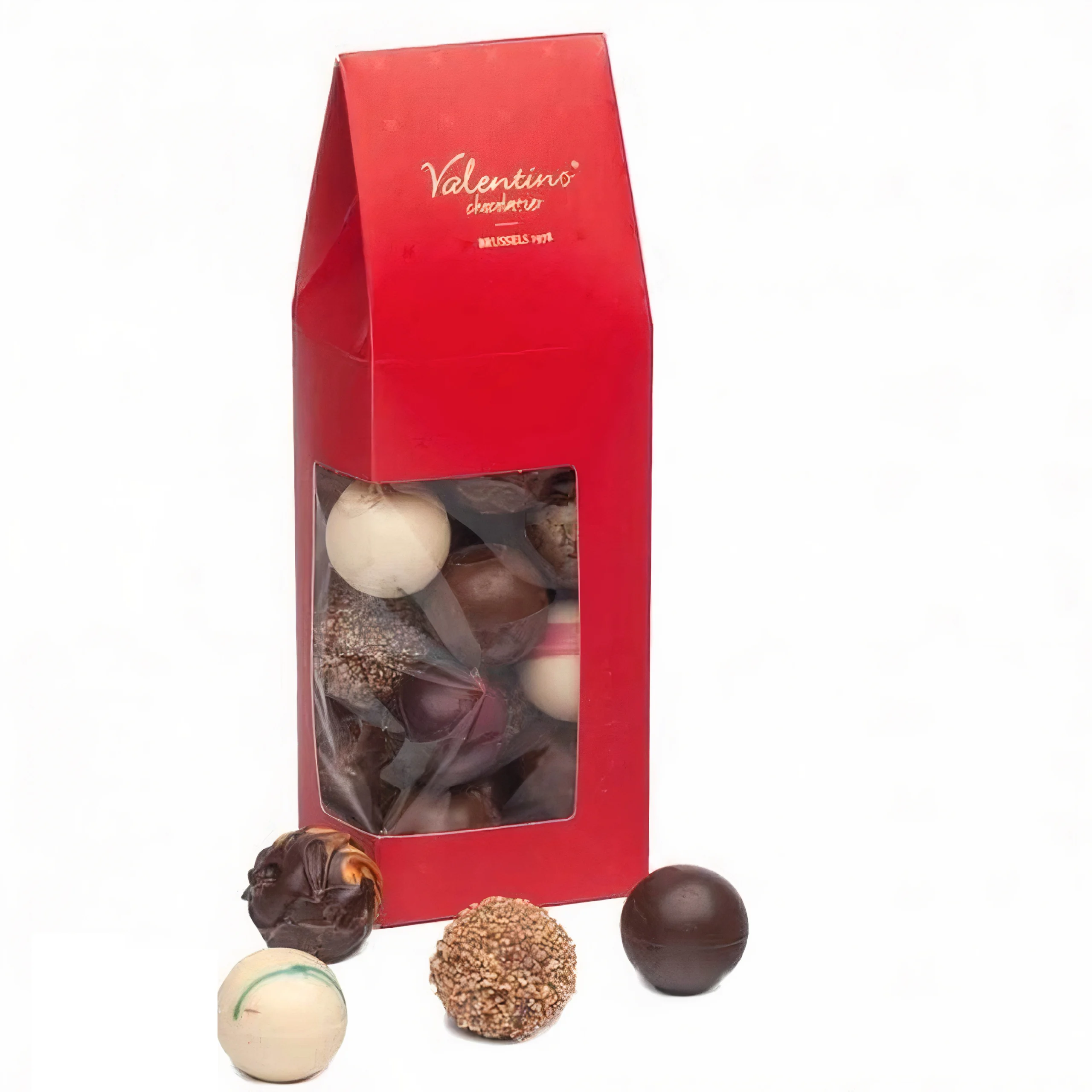 Praline de ciocolată belgiană Valentino Red Sachet 200g