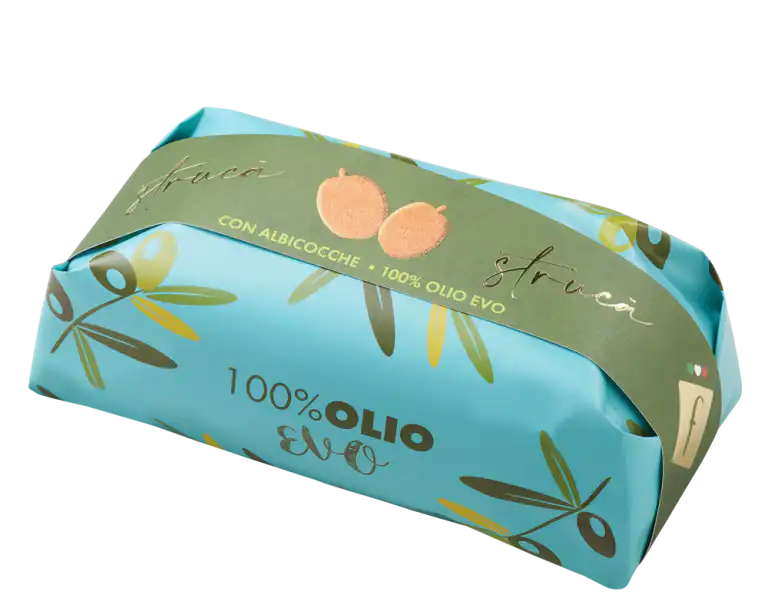 Cozonac Struca Filippi cu caise și 100% ulei de masline 500g