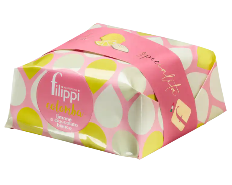Filippi Colomba cu ciocolată albă și lămâie 750 g