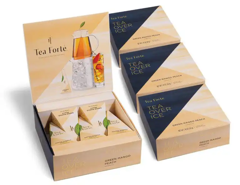 4 Cutii ceai rece Green Mango peach