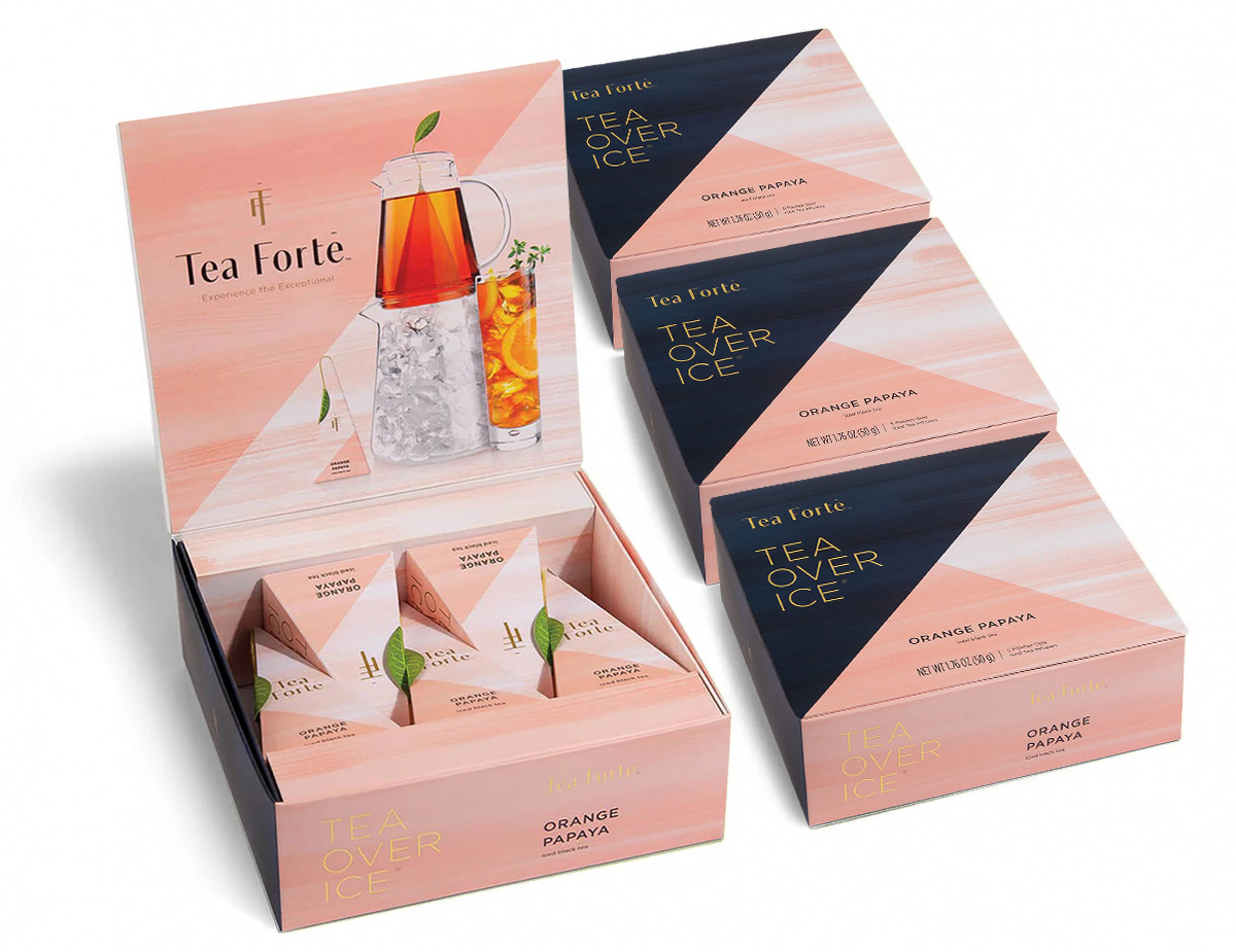 4 Cutii ceai rece Orange Papaya
