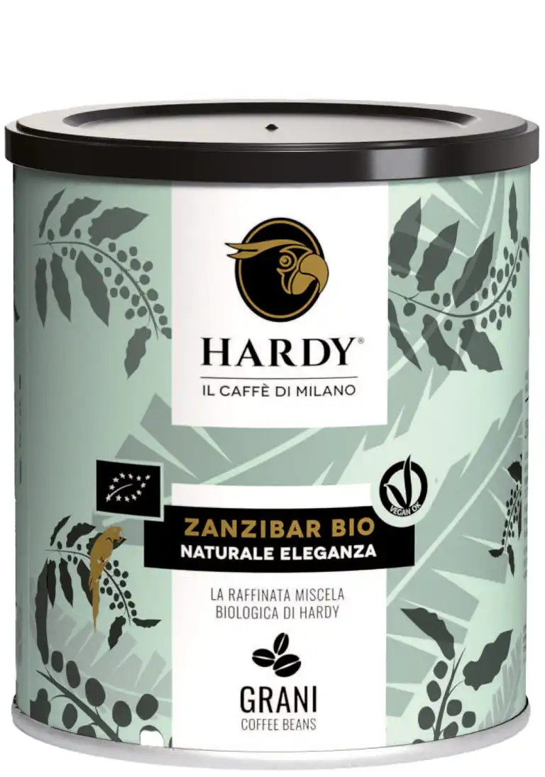 Cafea Hardy Zanzibar Boabe Bio 250g
