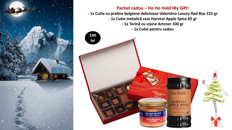 Cos cadou – Ho Ho Hold My Gift!
