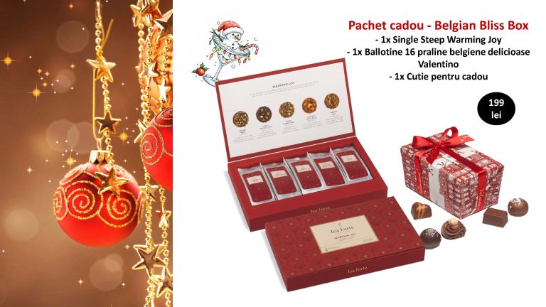 Cos cadou – Belgian Bliss Box