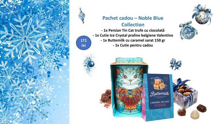 Cos cadou – Noble Blue Collection